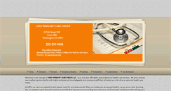 Desktop Screenshot of apexprimarycaregroup.com